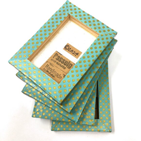 Miniature Rectangle Gray Black Stippled Branches Ink Drawing on Canvas Wall Art - Picture 11 of 16